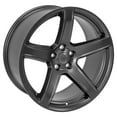 thumbnail image 4 of OE Wheels DG22 20 Inch Rims Fit Charger/Challenger SRT Hellcat Style 5x115 20x9.5 Satin Gunmetal - Hollander 2640 (Set of 4), 4 of 5