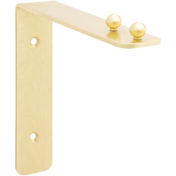 National Hardware N275-504 Square Plant Hanger, 7", Brushed Gold