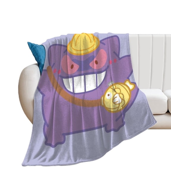 Anime Blankets Pokemon Throw Blanket 40"*50" （100*130cm） Pokemon Merch for Kids