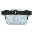thumbnail image 3 of Fotbe Corgi Dog 1 Cangurera Cuadrada con Estampado de Doble Capa, Bolsa de Cintura Ajustable Mini para Hombres y Mujeres, 3 of 9