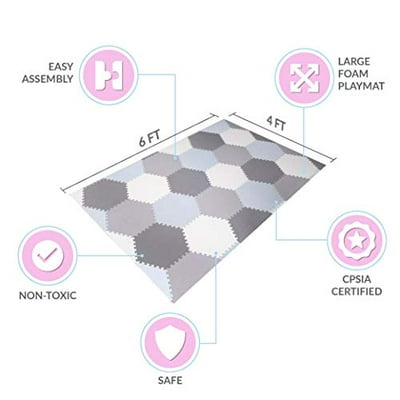 Baby Floor Foam Tile Activity Playmat for Infants Liberia Ubuy