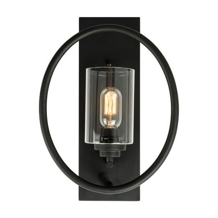 

EXGREEM 1 Light Outdoor Wall Light Fixtures Black Wall Lantern Sconce Lighting Porch Lights (No Bulb)