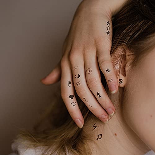 Temporary Tattoos Finger Tats Pack  Inked by Dani  Ulta Beauty