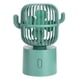 thumbnail image 1 of Ventilador de escritorio USB, 3 velocidades, portátil, ajustable, lindo cactus, ventilador de mesa de escritorio, carga de dos maneras, cabezal agitador gran angular, mini ventilador de refrigeración, 1 of 5