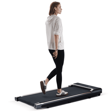 Walking Pad  Under Desk Treadmill with Remote Control Lightweight 2 in 1 Exercise Treadmill 0.6-3.8 Speed Range for Home Office Workout