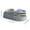 Blue, variant on Ceramic Dual Bowl Pet Feeder with Automatic Circulating Water, USB Powered Quiet Fountain with Tilted Neck Support, Non-Slip Easy to Clean Design for Daily Fresh Hydration