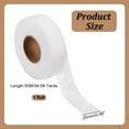 thumbnail image 2 of Non-woven Fabrics Hot Melt Adhesive Tape Fabric Fusing Tape Iron on Hem Tape White 25mm 50m/roll, 2 of 7
