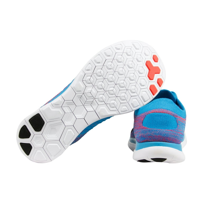 Barmhartig Tulpen Romanschrijver Nike Free 4.0 Flyknit Mens Blue Mesh Athletic Lace Up Running Shoes -  Walmart.com