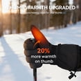 thumbnail image 6 of SAVIOR HEAT Heated Gloves Electric Rechargeable Battery Men Women 7.4V Heating Gloves Winter Ski Motorcycle Work Snowboarding Hunting Hiking Camping Walking, 6 of 13
