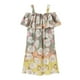thumbnail image 2 of Vestido de verano para niñas pequeñas, con falda de tirantes y estampado floral, de 2 a 10 años. Ofertas., 2 of 8