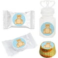 thumbnail image 4 of Boy Baby Blue Teddybear Hershey´s Kiss Baby Shower Stickers, 216-Pack, 4 of 7
