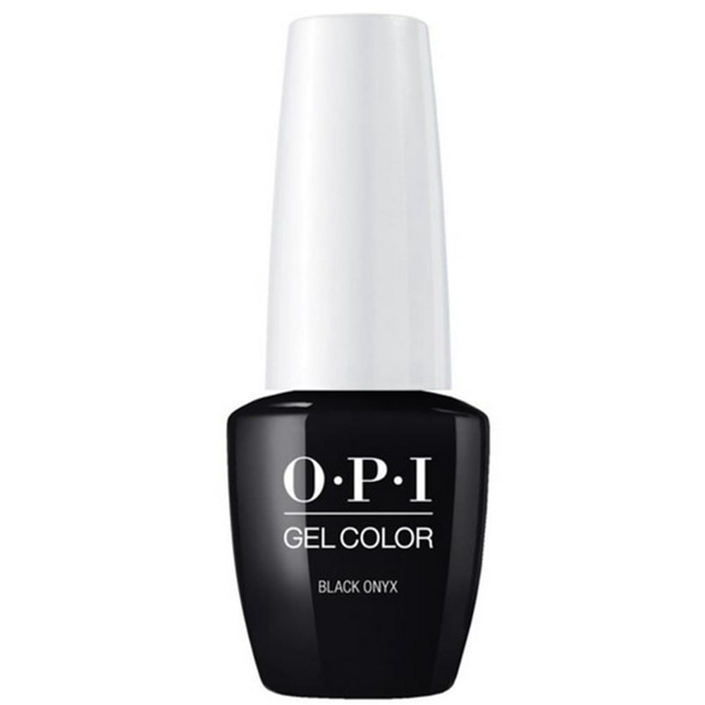 OPI - OPI GelColor Gel Polish Nail Polish, Black Onyx, 0.5 fl Oz ...