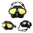 thumbnail image 2 of Rx Optical Diving Goggles Gear Set Hyperopia Myopia Snorkel Full Dry Tube Scuba Mask, 2 of 5