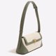 thumbnail image 3 of Bolso Hobo para Axila para Mujer Bolso Con Asa Superior Retazos Bolso Compras Informal (verde), 3 of 8