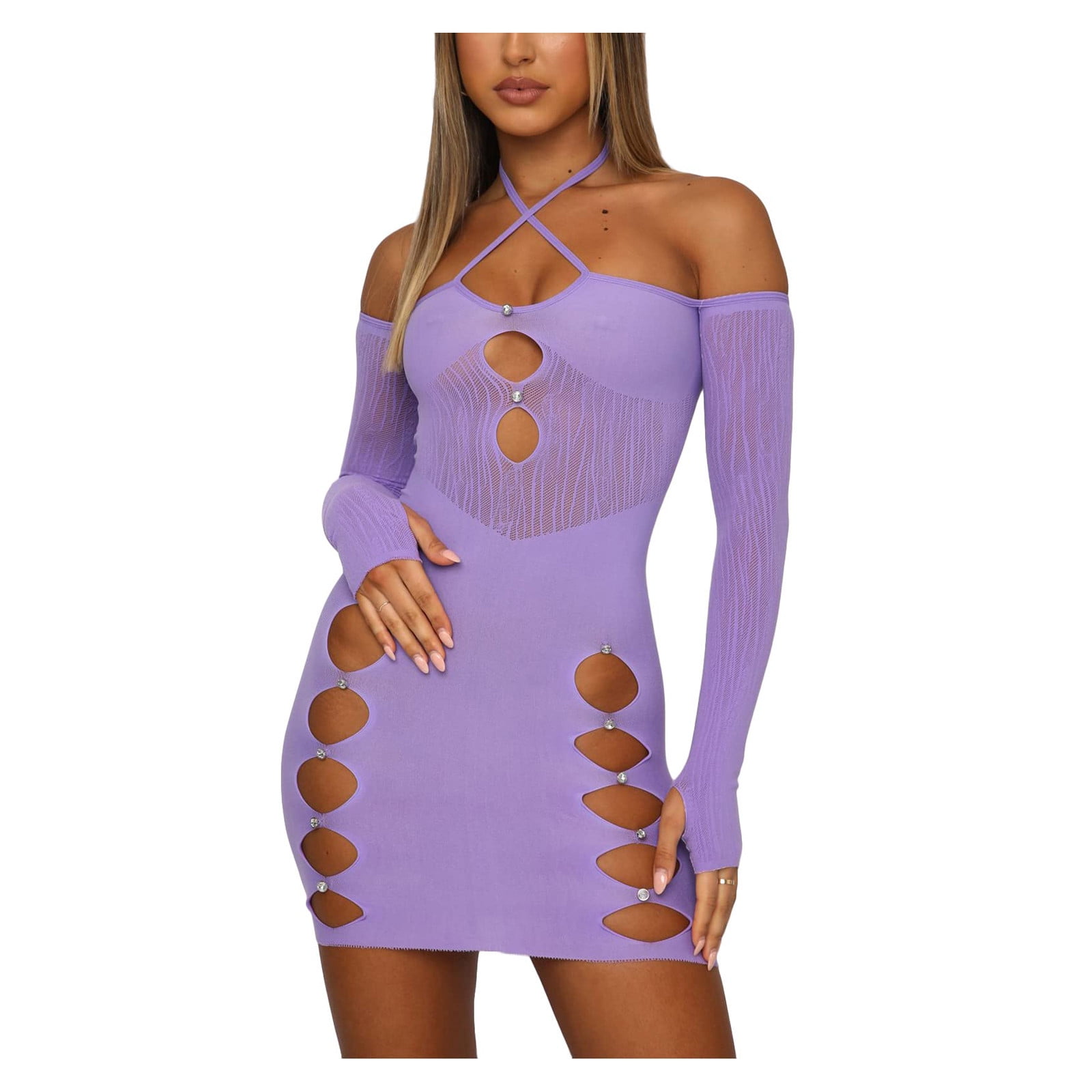 匿名配送 白雲去来 2023 GZWYHT Dresses for Women 2025,Maxi Dresses Ladies Round Neck