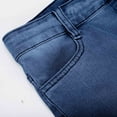 thumbnail image 6 of up to 60% off Gifts wycnly Womens Denim Pants Vintage Butterfly Print Button High Waist Jeans Trousers Fashion Leisure Stretchy Denim Long Pants with Pockets Blue m, 6 of 6