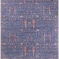 thumbnail image 1 of Ahgly Company Machine Washable Indoor Square Industrial Modern Deep Periwinkle Purple Area Rugs, 4' Square, 1 of 7