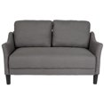 thumbnail image 2 of Asti Upholstered Loveseat in Dark Gray Fabric, 2 of 5