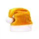 thumbnail image 1 of Gorro de Papá Noel navideño de felpa amarilla YONGSHENG 29*39 cm, 1 of 3