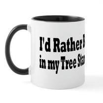 CafePress - Deer Mug - 11 oz Ceramic Mug - Novelty Coffee Tea Cup