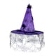 thumbnail image 2 of Sombrero de Halloween Sombrero puntiagudo de Novedad Accesorios decorativos para disfraces Sombrero puntiagudo de ala ancha para disfrazarse, 2 of 9