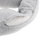 thumbnail image 4 of Almohada Emulsion U forma shamjiam Gris claro, 4 of 7