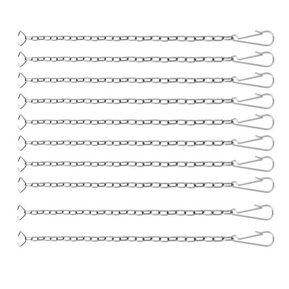 10 Pieces Stainless Steel Toilet Lift Chain Fits Most Toilet Flappers