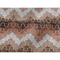 thumbnail image 4 of oneOone Viscose Jersey Brown Fabric Turtle Block Craft Projects Decor Fabric Printed By The Yard 60 Inch Wide, 4 of 5