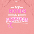 thumbnail image 4 of Inktastic My Mother is a Survivor Breast Cancer Awareness Boys or Girls Baby Bodysuit, 4 of 5