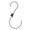 C, variant on Bird Feeder Hook S Shaped Metal Hummingbird Feeder Hook with Decorative Patterns Hangers for Bird Feeders Wind Chimes Flower Pots