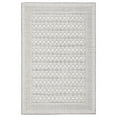 thumbnail image 2 of SAFAVIEH Global Kestrel Diamond Indoor/Outdoor Area Rug, Light Grey/Dark Grey, 5'3" x 7'6", 2 of 6