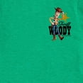 thumbnail image 3 of Toy Story - Sheriff Woody Badge - Toddler And Youth Short Sleeve Graphic T-Shirt, 3 of 5