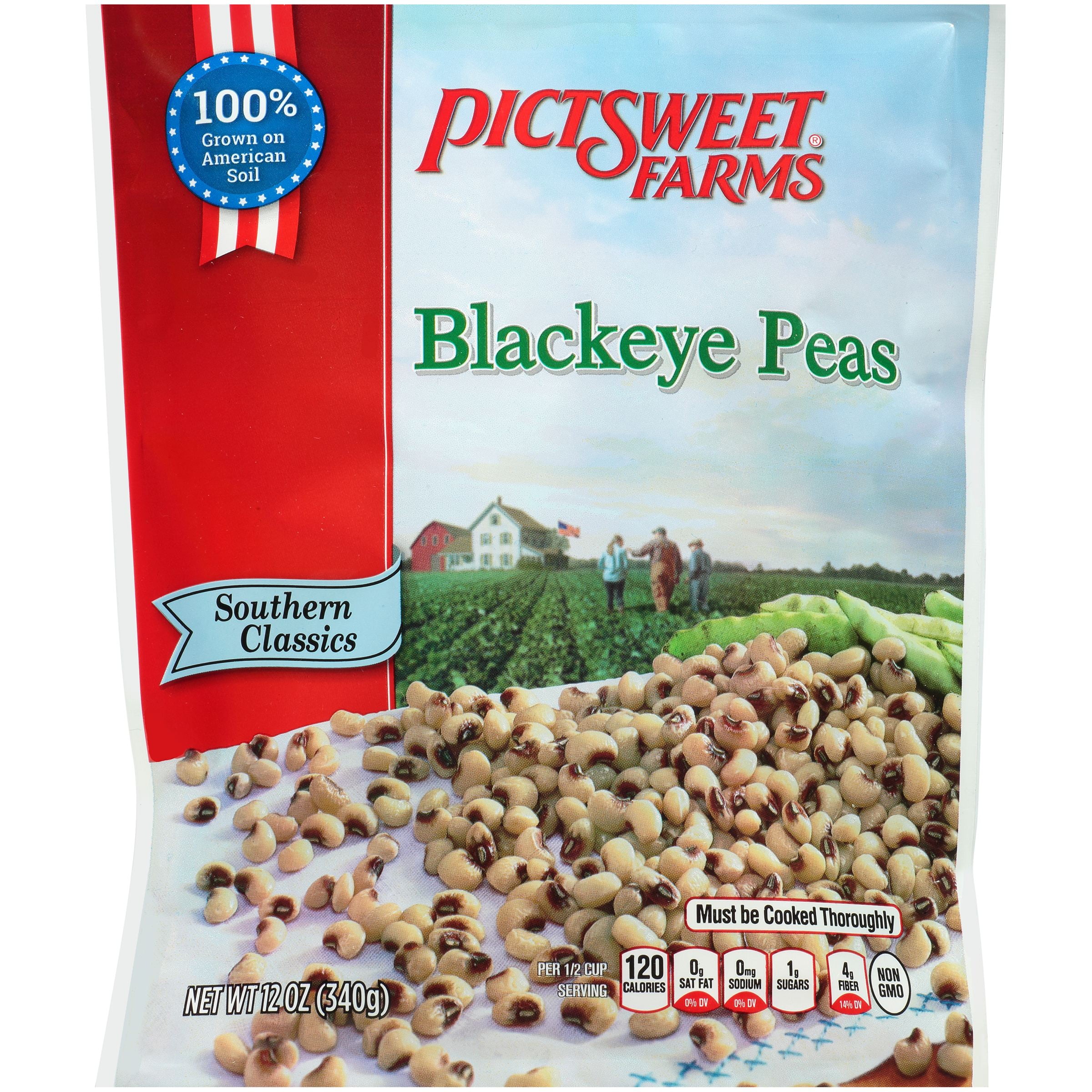 Pictsweet Farms® Southern Classics Blackeye Peas 12 oz. Stand Up Bag