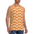 thumbnail image 2 of Fotbe Beautiful Fox A Men's Camiseta sin Mangas Estampada para Hombres, Playera Casual para Gimnasio, Entrenamiento, Playa-X-Large, 2 of 7