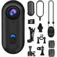 thumbnail image 1 of Mini Cámara de Acción 1080P HD con WiFi, Cámara POV Portátil Magnética de Pulgar con Almacenamiento 128GB, Impermeable IP68 30M, para Moto, Ciclismo, Casco y Grabación de Mascotas, 1 of 7