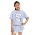 thumbnail image 4 of Stitch Girls Active Graphic Jersey with Short Sleeves, Sizes 4-12, 4 of 7