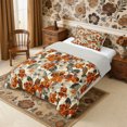 thumbnail image 2 of Manfei Botanical Flower Twin Comforter Sets 2pcs,Spring Garden Bedding Set,1 Comforter and 1 Pillowcase,Reversible, 2 of 6