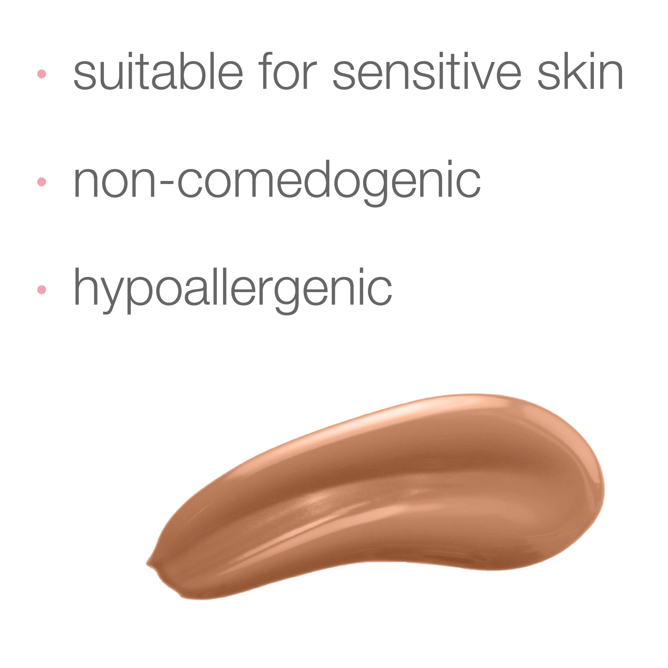 Neutrogena Sensitive Skin Serum Foundation, Medium/Deep 03, 1 oz