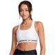 thumbnail image 2 of Sujetador deportivo Under Armour Crossback Mid Impact para mujer, blanco, 1X, 2 of 5