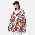 thumbnail image 5 of Fotbe Lilies Flowers Men's Women's UPF 50+ Sun Protection Jacket Hooded Cooling Shirt with Pockets Hiking Outdoor Performance-X-Large, 5 of 9