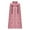 Pink, variant on Women's 2025 Solid Color Hooded Puffer Vest, Mid-Length Quilted Sleeveless Jacket with Zip Front, Plus Size Warm Winter Outerwear, Long Cotton Vest for Women with Attached Hood Dark Blue L