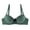 Green, variant on Push Up Bras For Women Foreign Trade Small Breast Gathered And Adjusted Simple Emidery With Diamond Underwear Seamless
