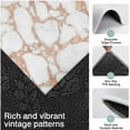 thumbnail image 3 of White Marble Rose Gold Line Pattern Kitchen Rugs Sets Of 3,Kitchen Runner Rugs Non Skid Washable,Decorative Kitchen Floor Mats for Kitchen,Sink,Laundry,17"x30"+ 17"x47" + 17"x59", 3 of 6