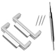 thumbnail image 2 of 2 Pieces Watch Strap Adapters Band Connectors Connection Kit Converts 16mm to 22mm for -110 M5610 GLS-8900, 2 of 7