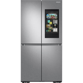 Avanti 5.5 CF Side by Side Refrigerator/Freezer Black/Stainless Steel 