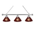 thumbnail image 1 of Holland Bar Stool BL3CHIndn-HD-Bu Indian Motorcycle 3 Shade Billiard Light, 1 of 1