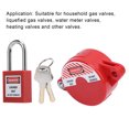 thumbnail image 4 of Locks, 38mm/1.5in Safety Padlock Engineering Insulation DustProof for Home Liquefied Gas Water Meter Floor Heating Drain Switch, 4 of 9