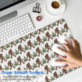 thumbnail image 4 of Long Mouse Pads for Desk,Brown Bigfoot and Pine Tree Pattern Desk Mats on Top Of Desks, Desk Mouse Pad Extra Large with 3mm Non-Slip Base and Stitched Edge for Gaming,Office,Work,Home 35.4"x15.7", 4 of 6