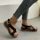 thumbnail image 4 of Sandalias cómodas con punta abierta y hebilla para mujer, sandalias de playa, zapatos con suela ergonómica Wmkox8yii nm7554, 4 of 8