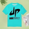 thumbnail image 6 of Dude Perfect T-Shirts for Women, Fasion Oversize Short Sleeve Shirts, Casual 3D Print Tee, S-6XL, 6 of 9